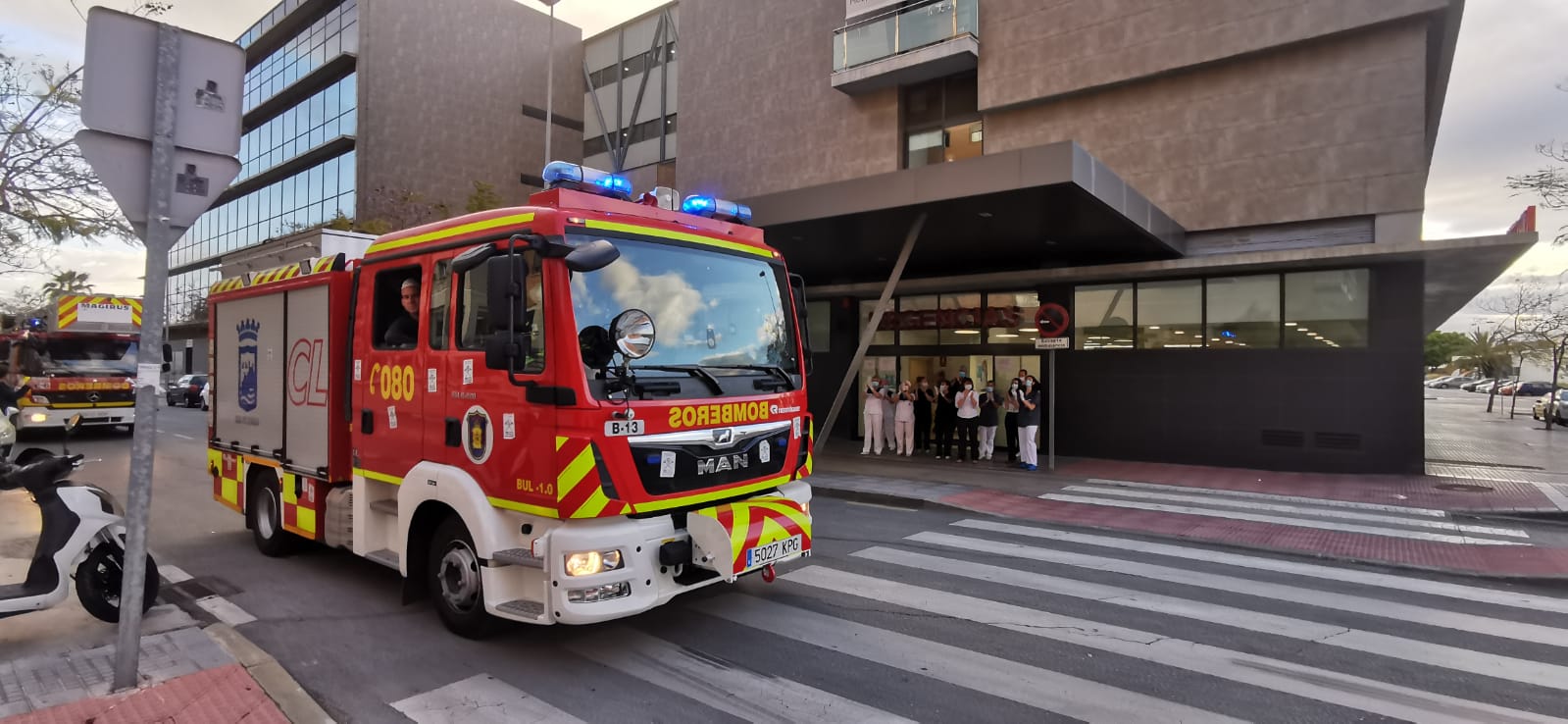 El estado de alarma deja estampas inéditas