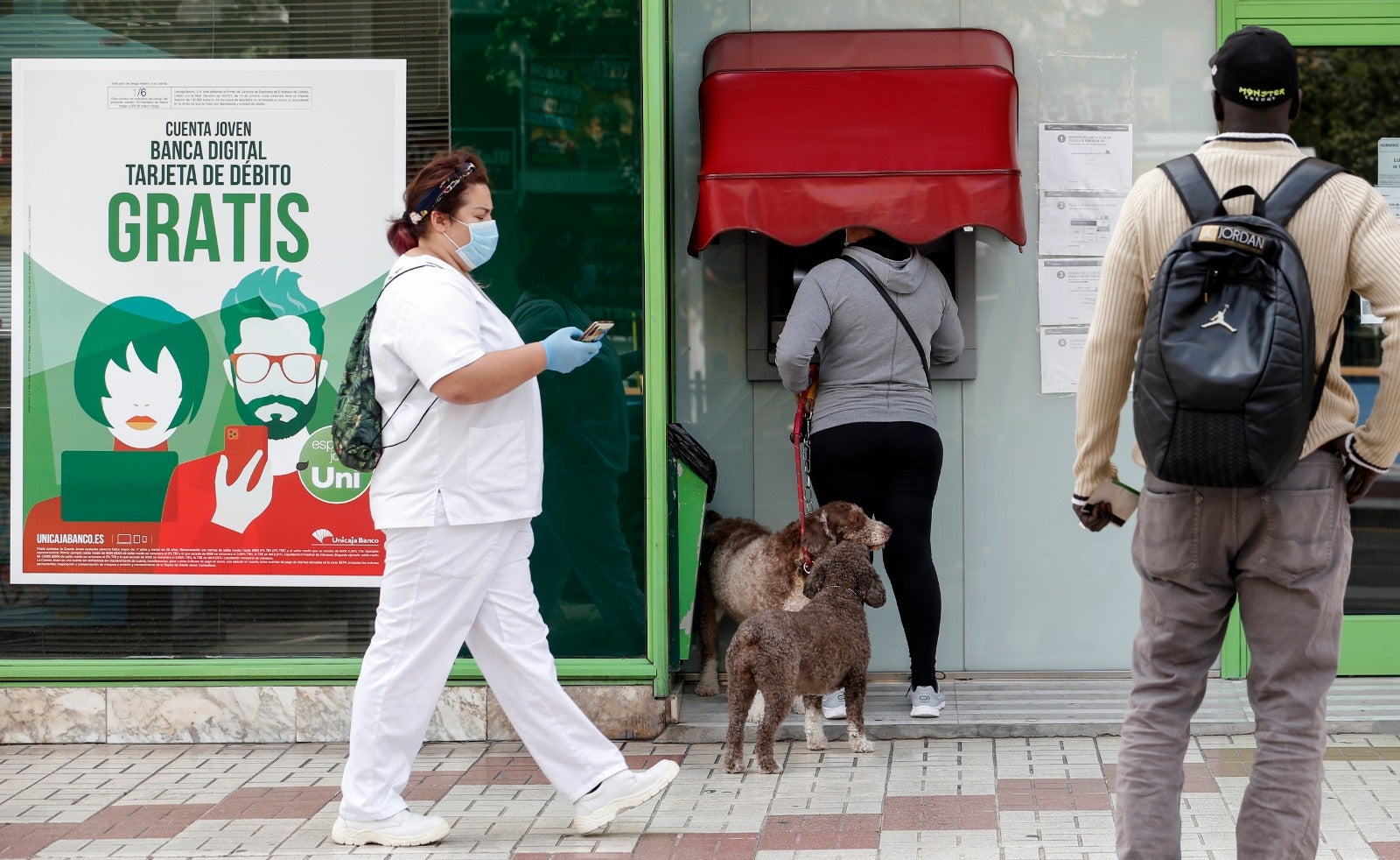 El estado de alarma deja estampas inéditas