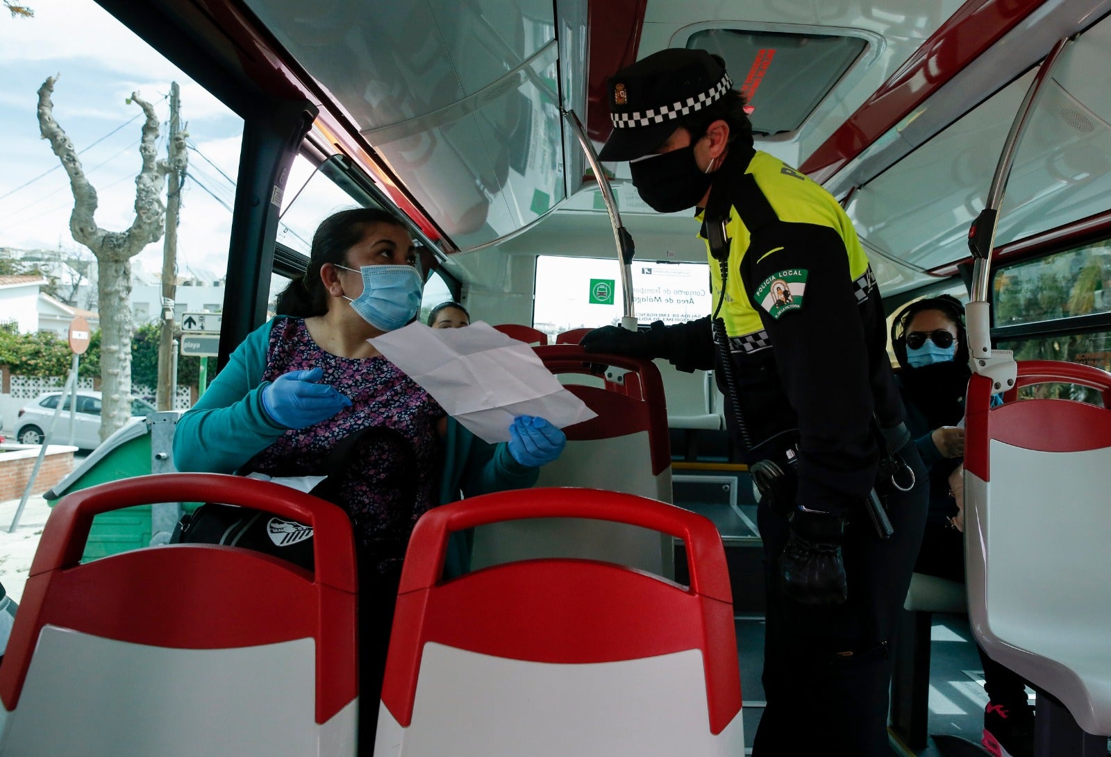 El estado de alarma deja estampas inéditas