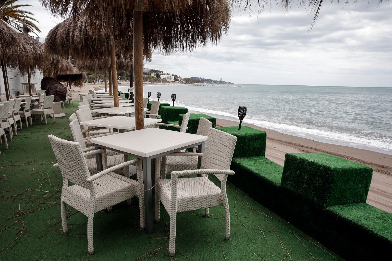 El estado de alarma deja estampas inéditas