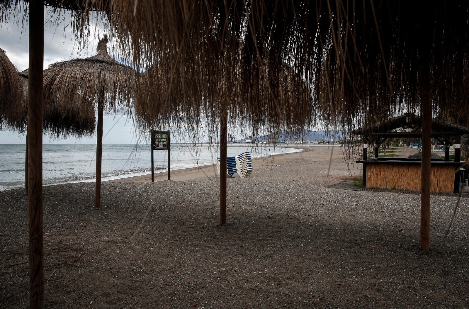 El estado de alarma deja estampas inéditas