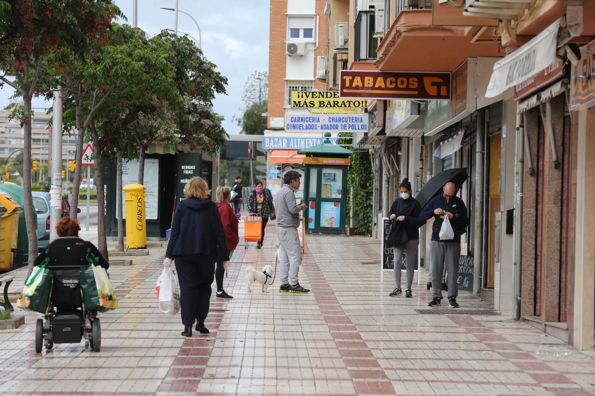 El estado de alarma deja estampas inéditas
