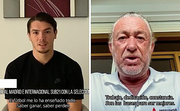 Brahim y Miguel Ángel Jiménez, junto a otros deportistas andaluces como ejemplos de superación