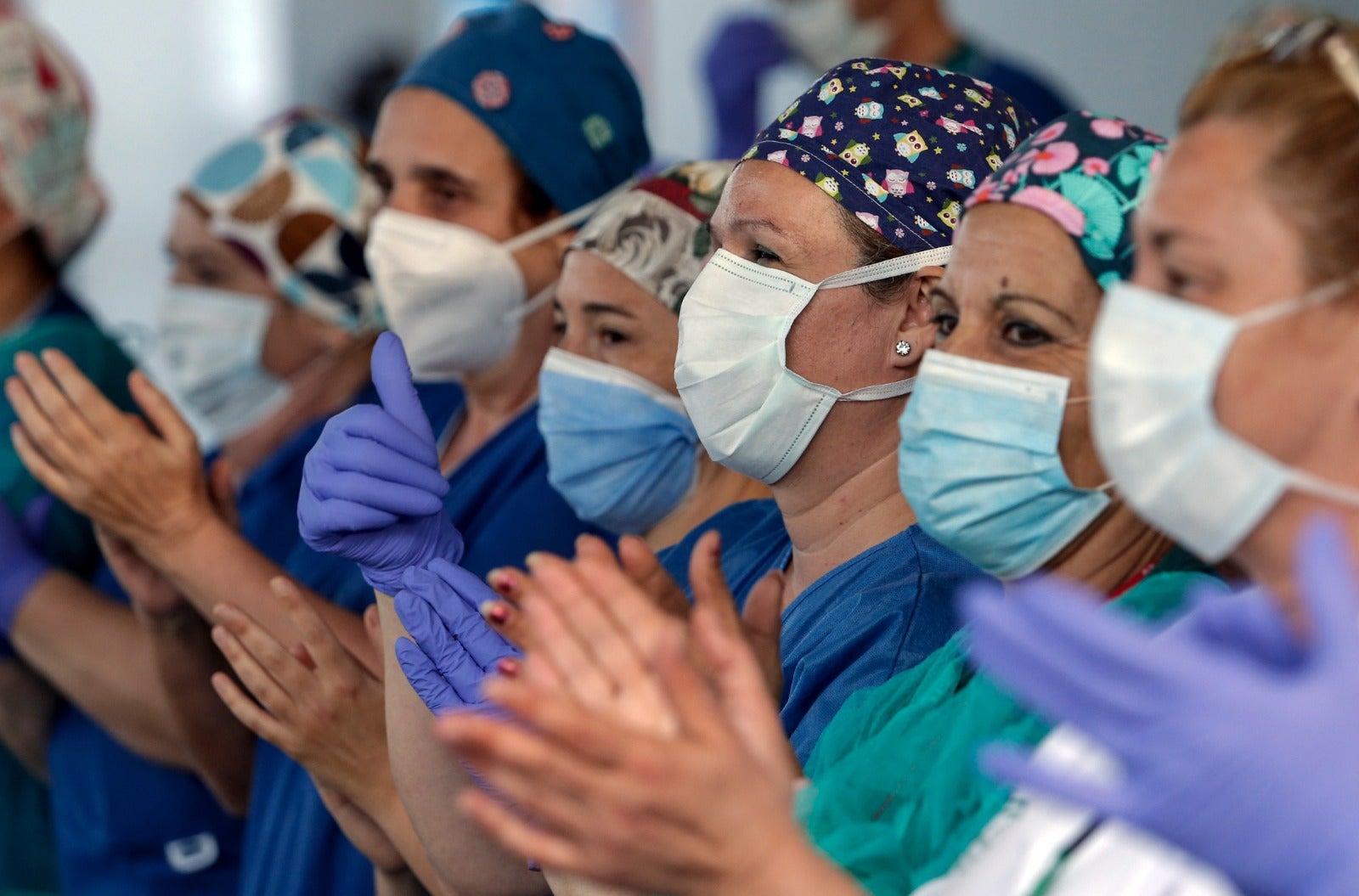 El estado de alarma deja estampas inéditas