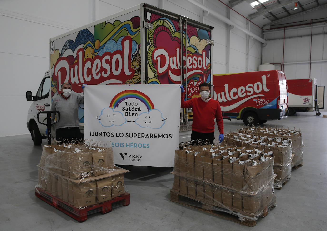 Donaciones de Dulcesol ante la crisis del coronavirus