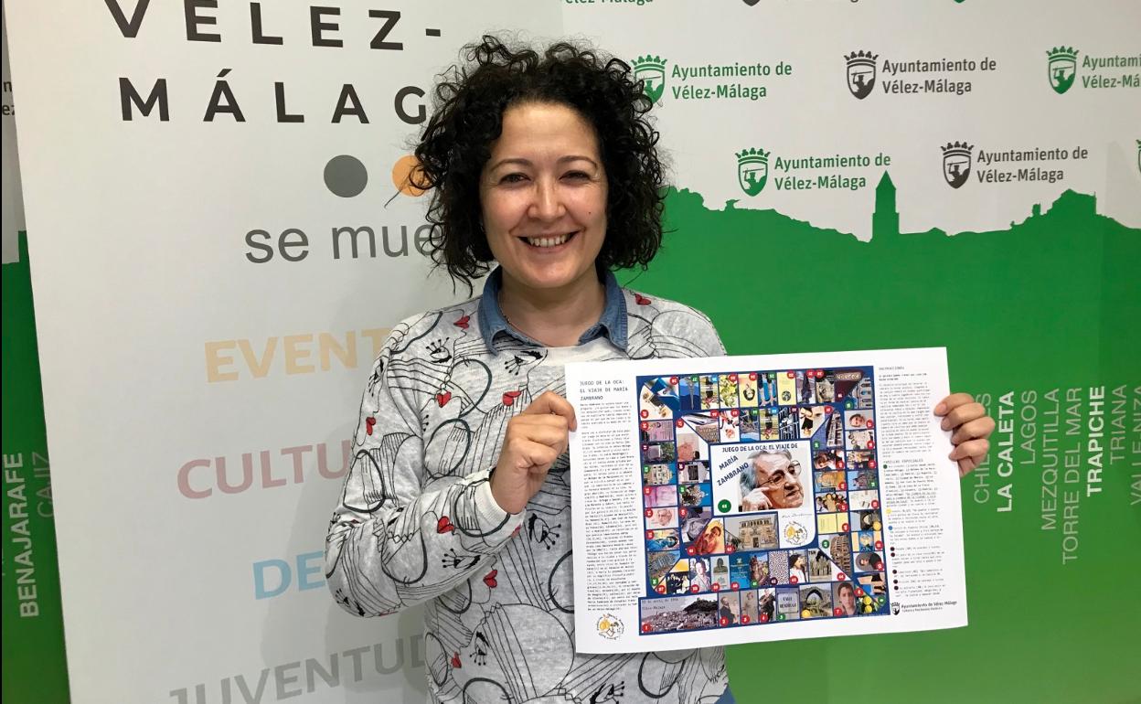 La concejala de Cultura, Cynthia García. 