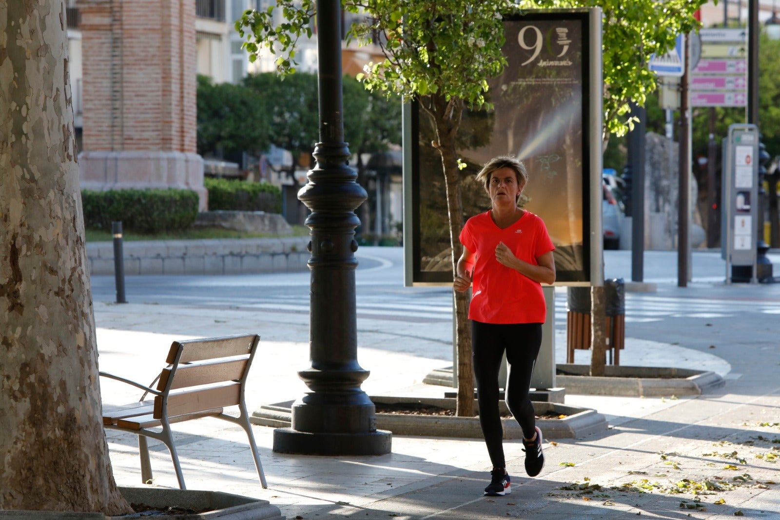 Desde las 7 de la mañana, han recorrido las zonas con mejores vistas del municipio.