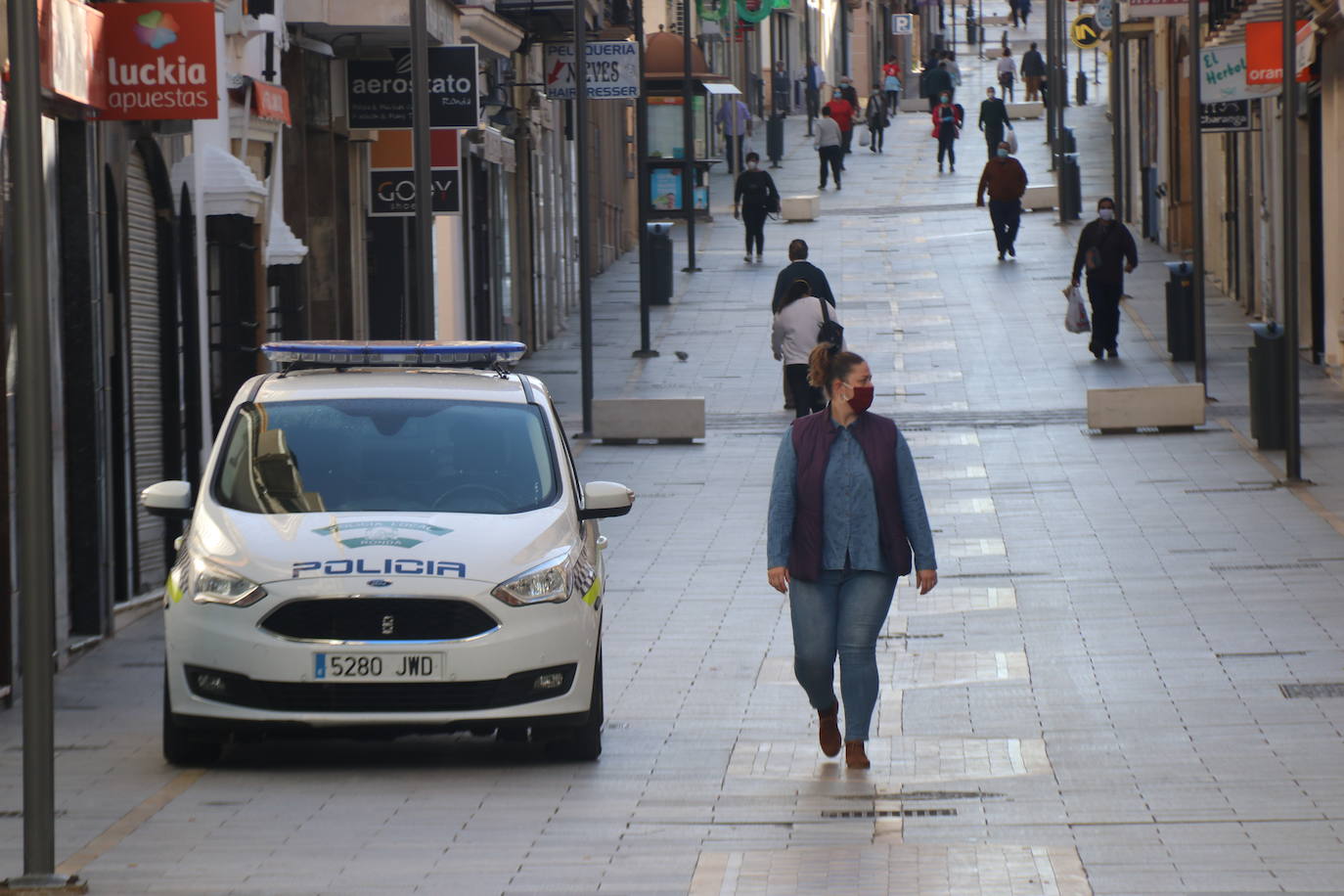 Desde primera hora de la mañana, ha sido habitual en la ciudad del Tajo encontrar a ciclistas, runners y paseantes por las calles de Ronda