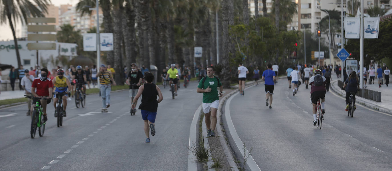 El inicio del desconfinamiento deja imágenes que no se veían en las calles desde hacía al menos 48 días