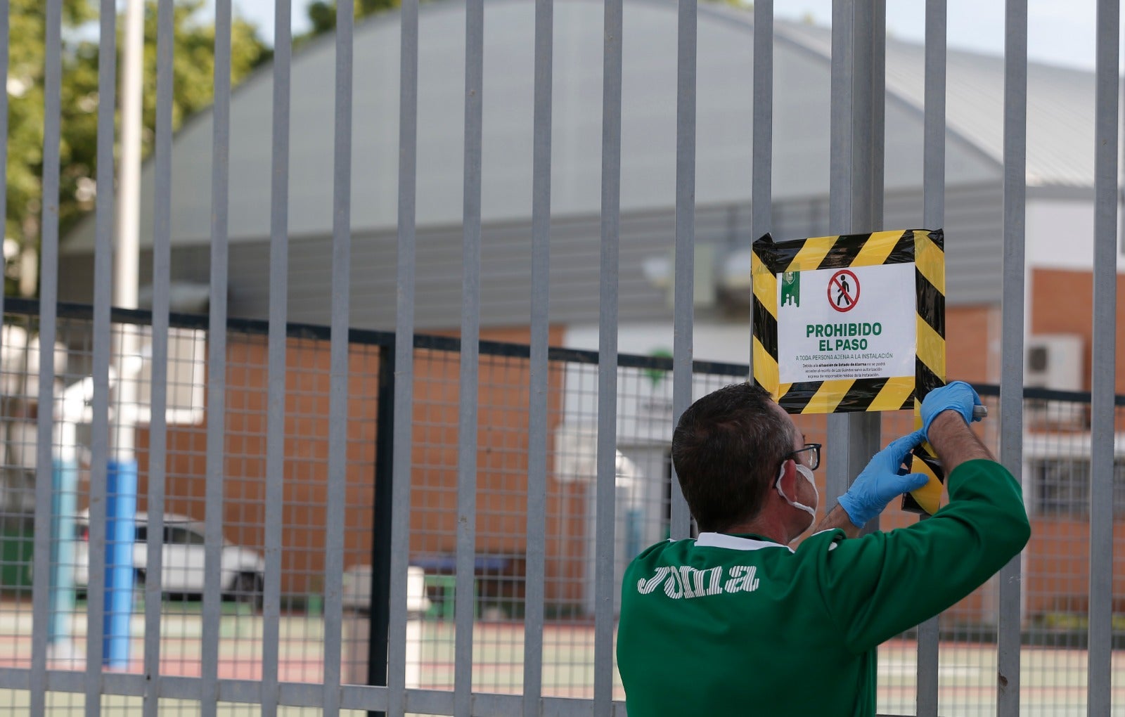 Desde primera hora de la mañana, se han ido personando en las instalaciones para hacerse las pruebas que detecten un posibles contagios por coronavirus.