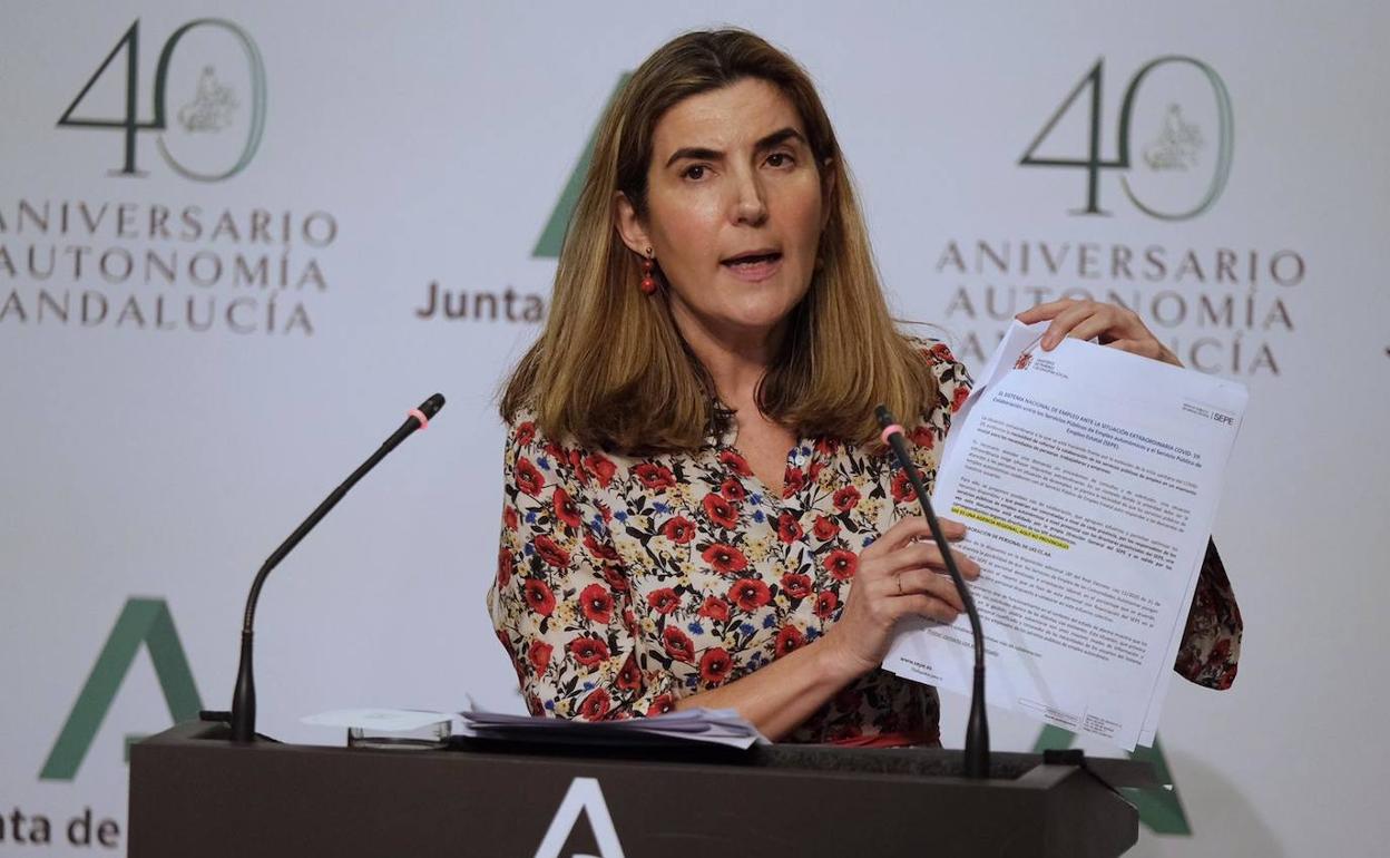 La consejera Rocío Blanco. 