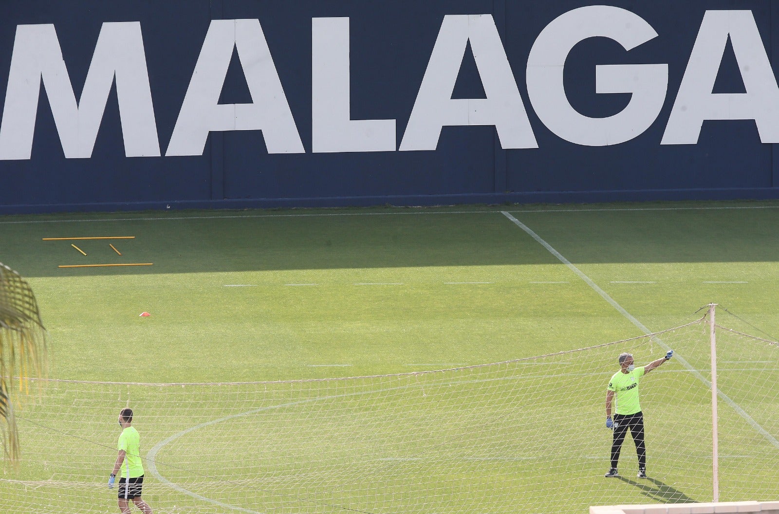 El Málaga comienza esta sábado los entrenamientos individuales entre La Rosaleda y el Anexo tras conocer ayer los resultados de los test