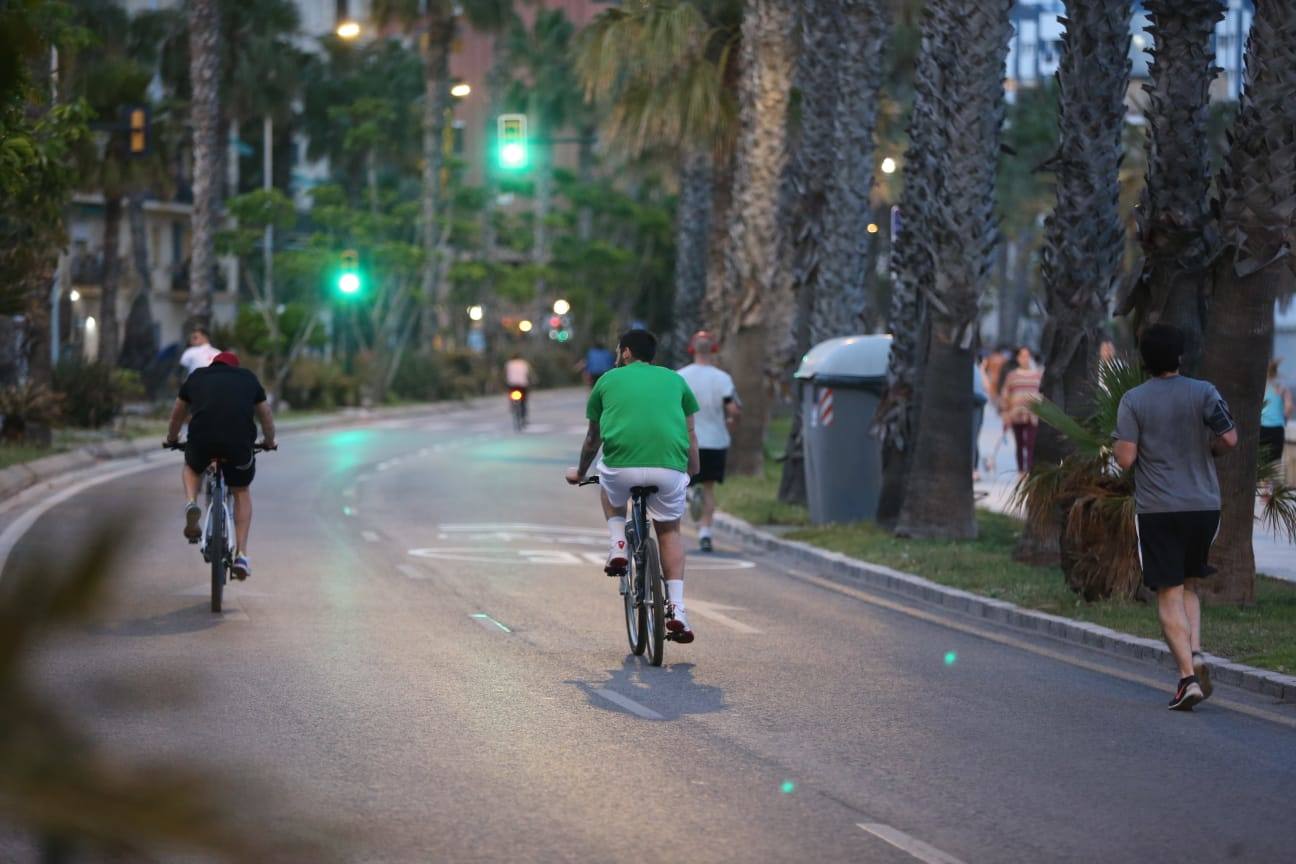 El paseo marítimo de Picasso cerrará todas las tardes. 