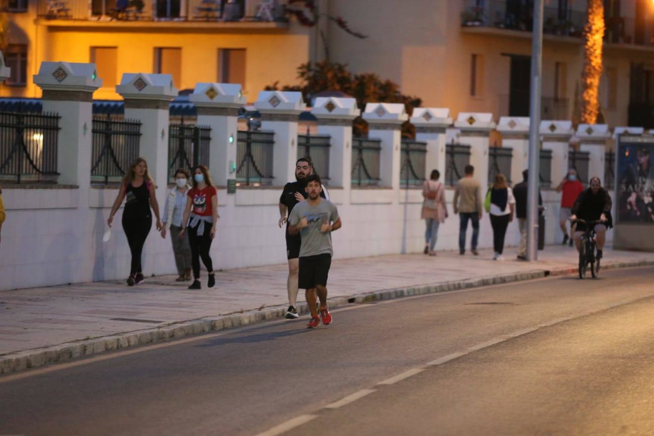 El paseo marítimo de Picasso cerrará todas las tardes. 