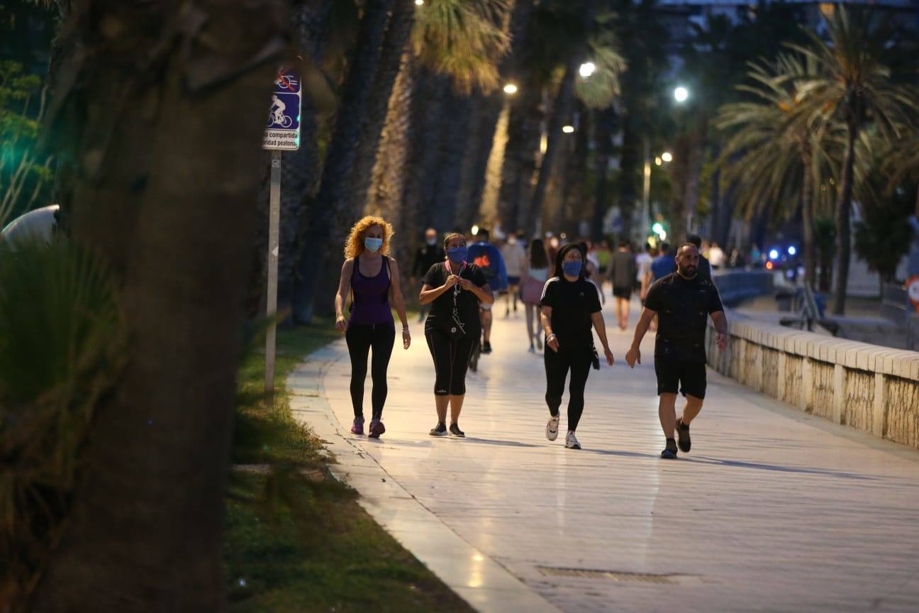 El paseo marítimo de Picasso cerrará todas las tardes. 