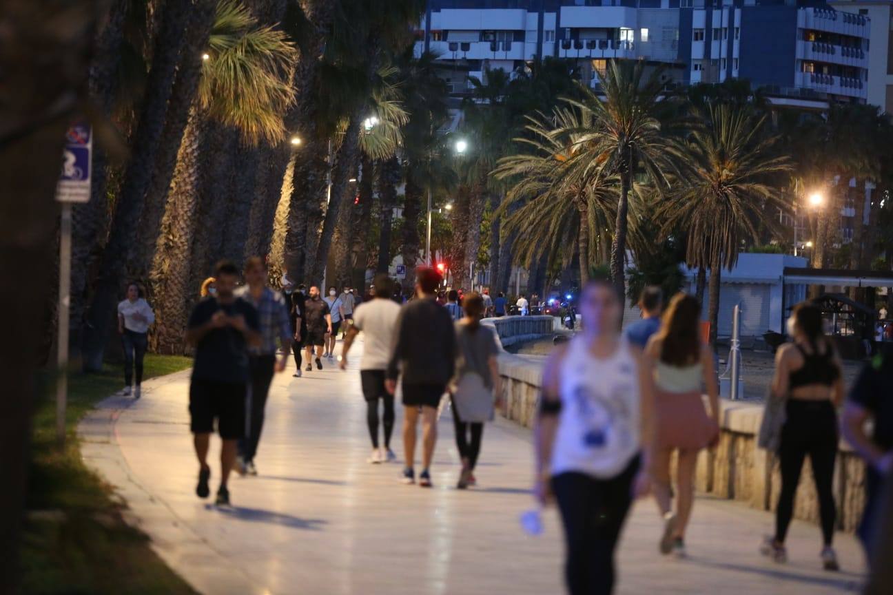 El paseo marítimo de Picasso cerrará todas las tardes. 