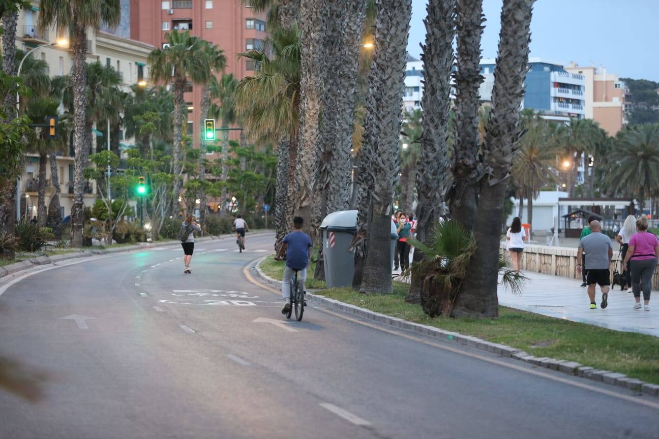 El paseo marítimo de Picasso cerrará todas las tardes. 