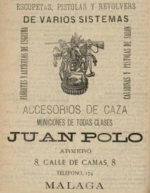 Imagen secundaria 2 - Aquella venta de armas del Ayuntamiento de Málaga en 1874