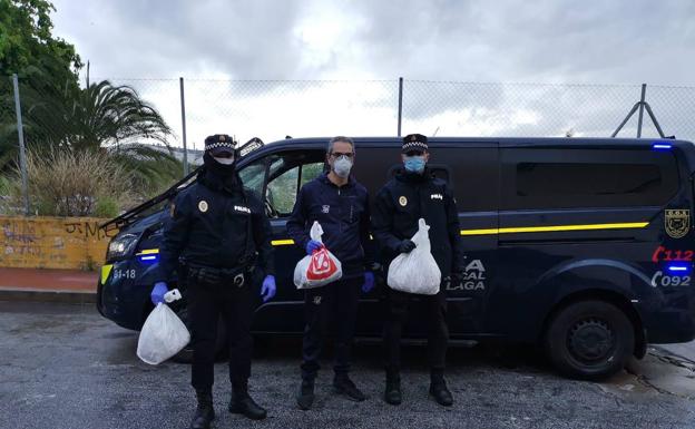 Entrega de unidades a la Policía Local de Málaga. 