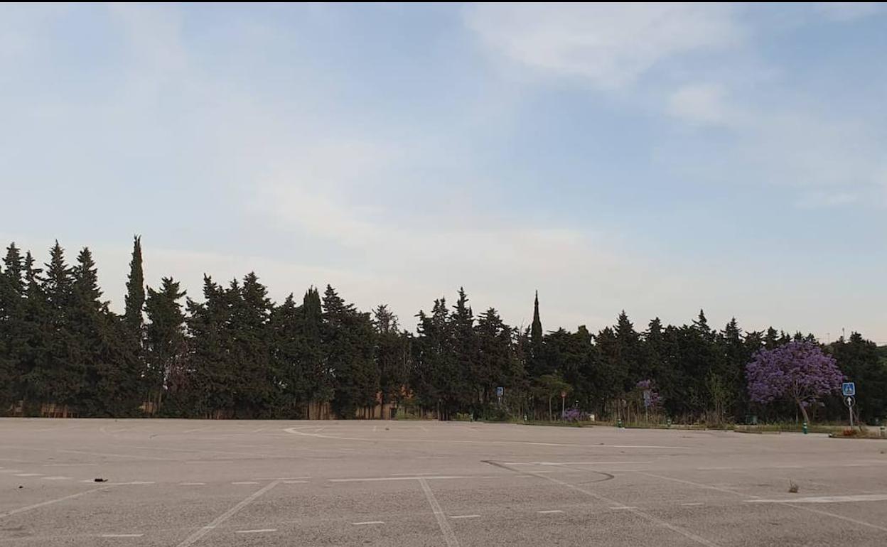 Explanada en la que se instalará el autocine