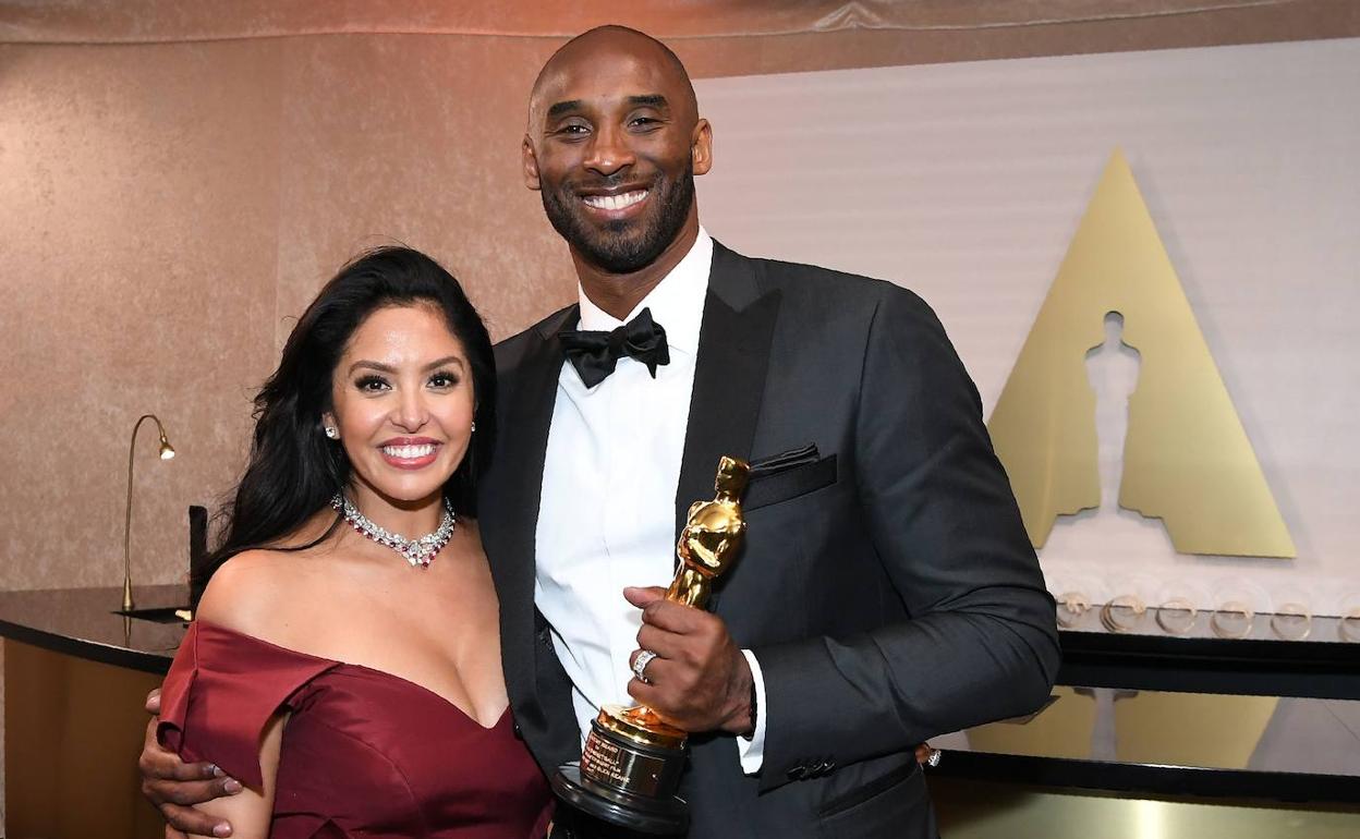 Vanessa y Kobe Bryant. 