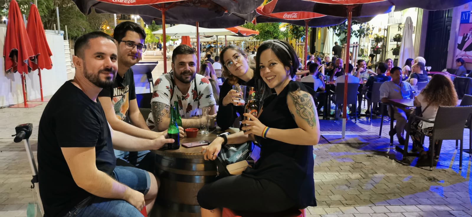 La vuelta a los bares y terrazas revela una nueva forma de vivir la noche en Málaga