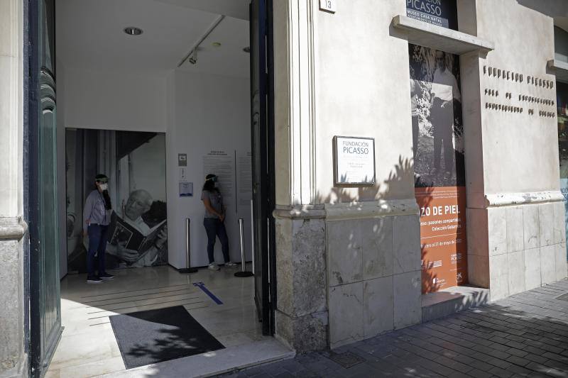 El corazón cultural de Málaga vuelve a latir. En la imagen, la Fundación Picasso-Casa Natal