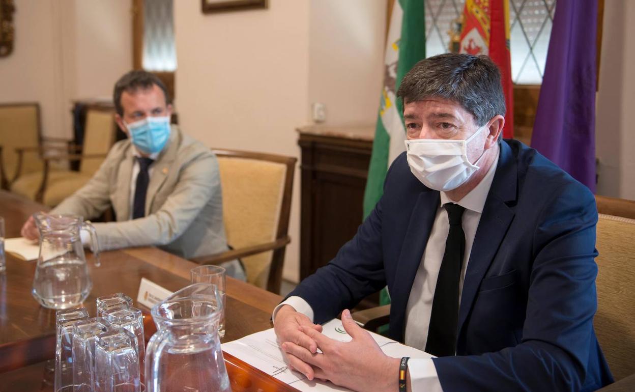 Marín pide que Málaga y Granada pasen a la fase 2 este viernes y no esperar al lunes
