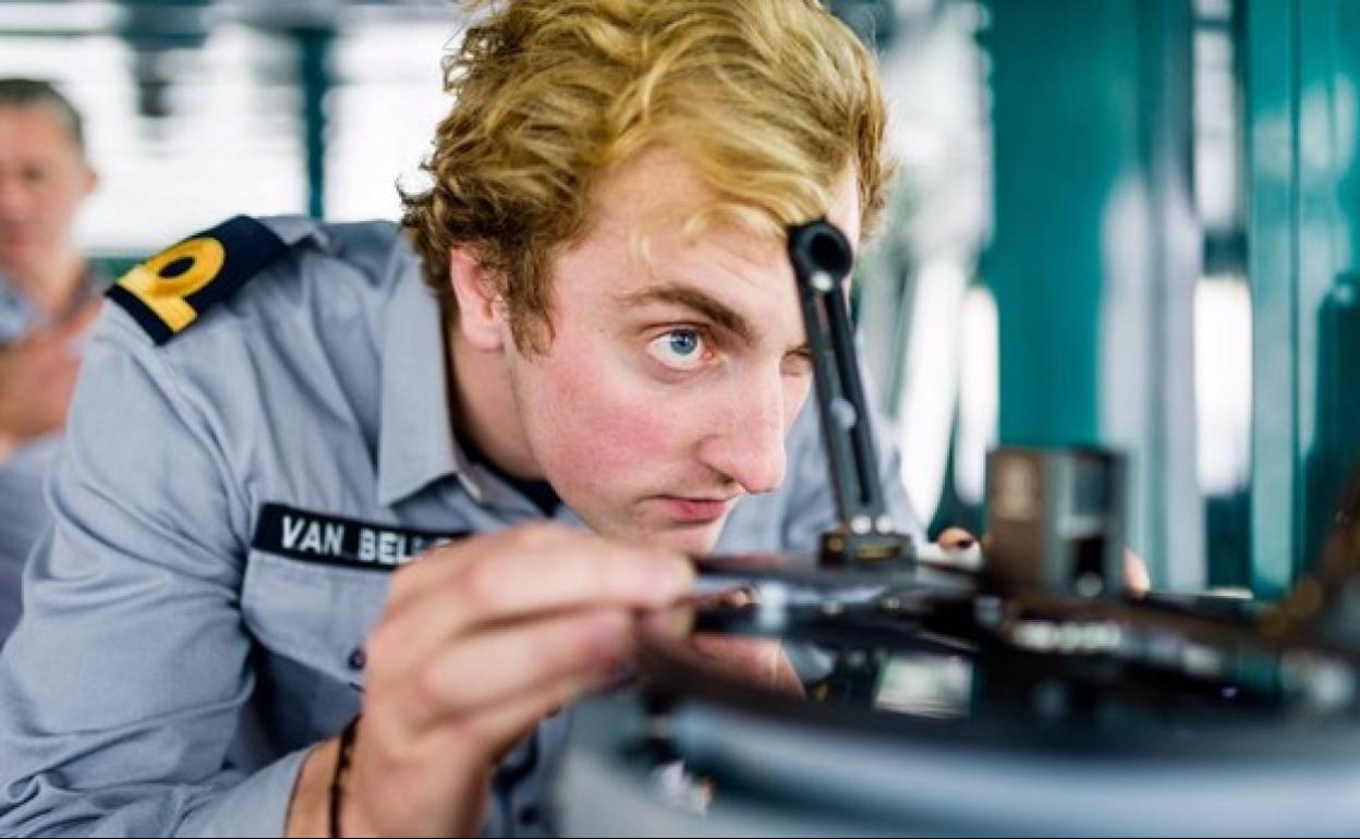 El príncipe belga, en una imagen de archivo, en unos ejercicios militares.