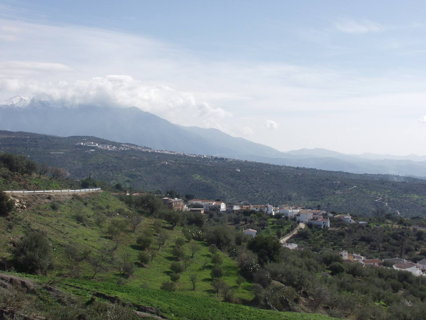 Mondrón, en primer término, y Periana, en segundo