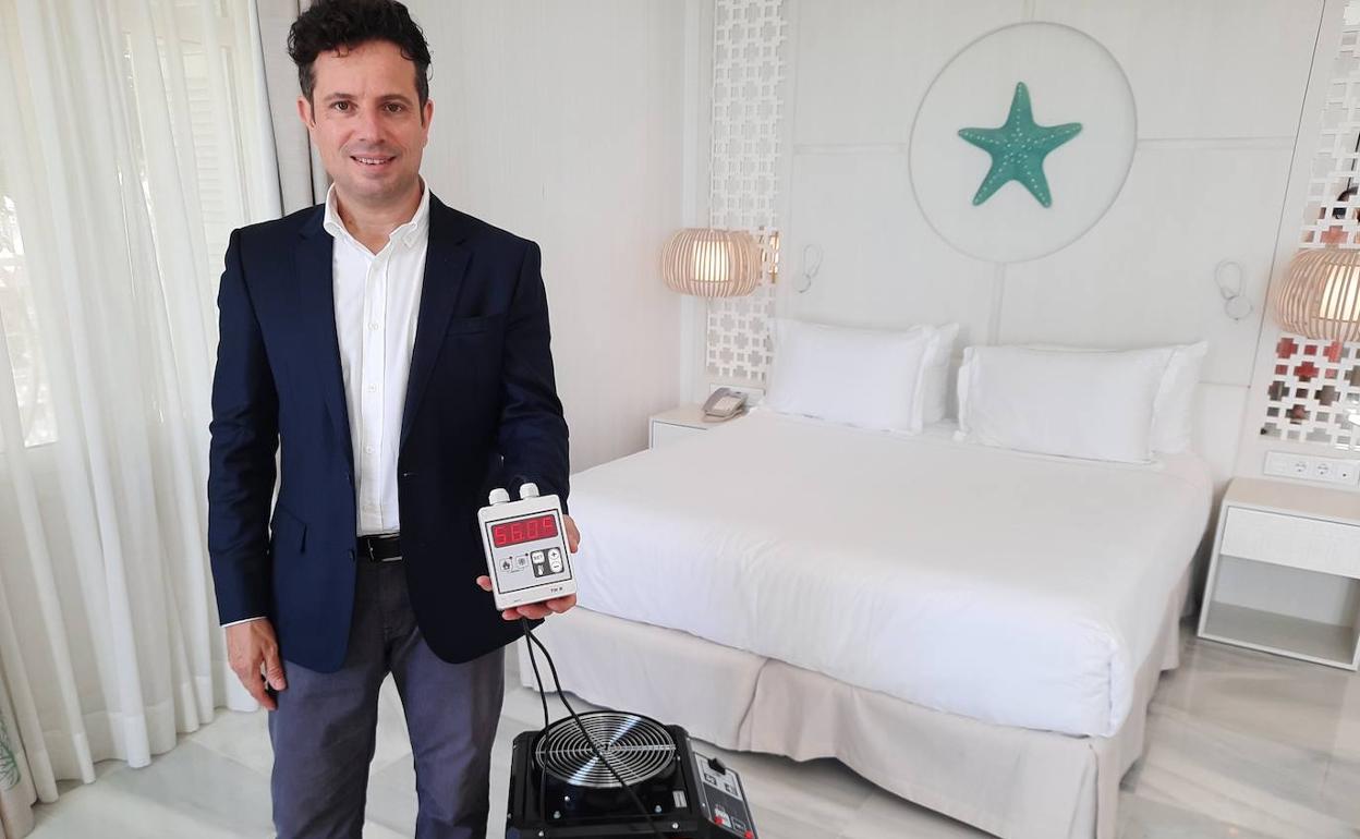 Presentan un sistema de tratamiento térmico con calor para la desinfección de hoteles