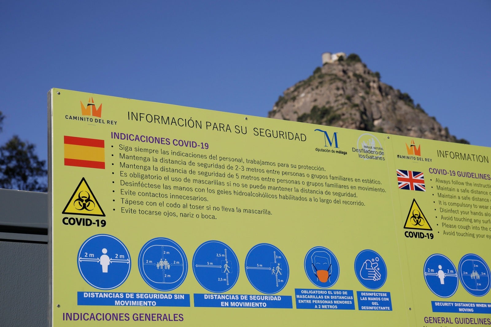 El Caminito del Rey reabre mañana sus puertas con un nuevo plan de seguridad creado junto a la UMA