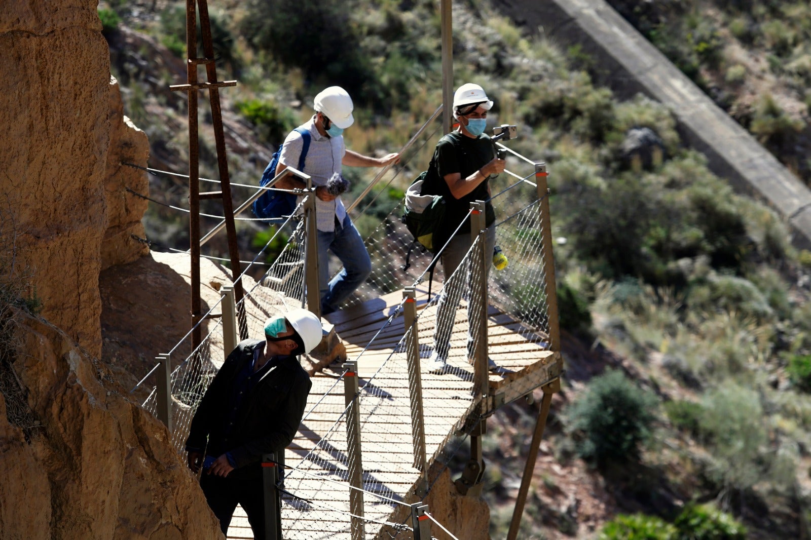 El Caminito del Rey reabre mañana sus puertas con un nuevo plan de seguridad creado junto a la UMA
