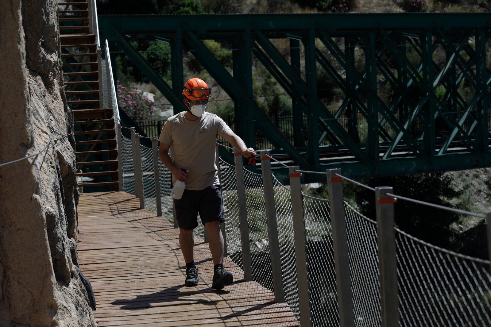 El Caminito del Rey reabre mañana sus puertas con un nuevo plan de seguridad creado junto a la UMA