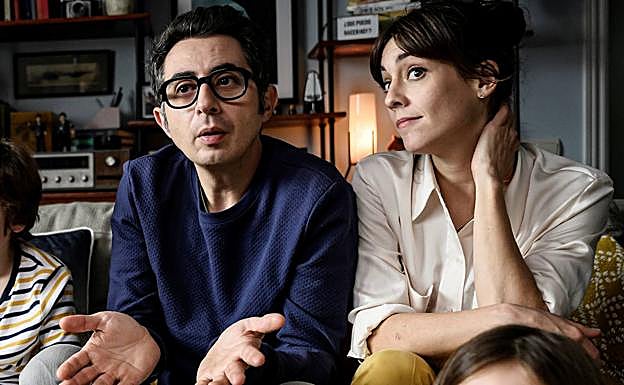 Berto Romero y Eva Ugarte, en 'Mira lo que has hecho'.