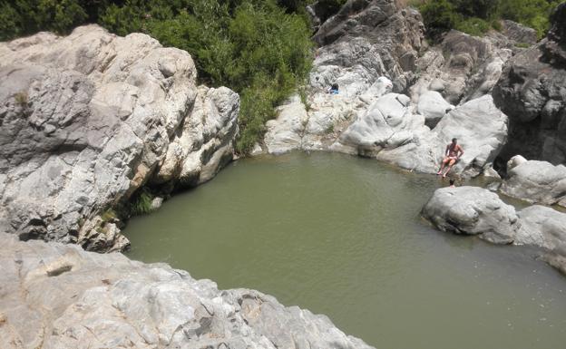 Charco de la Moza, en Benahavís.