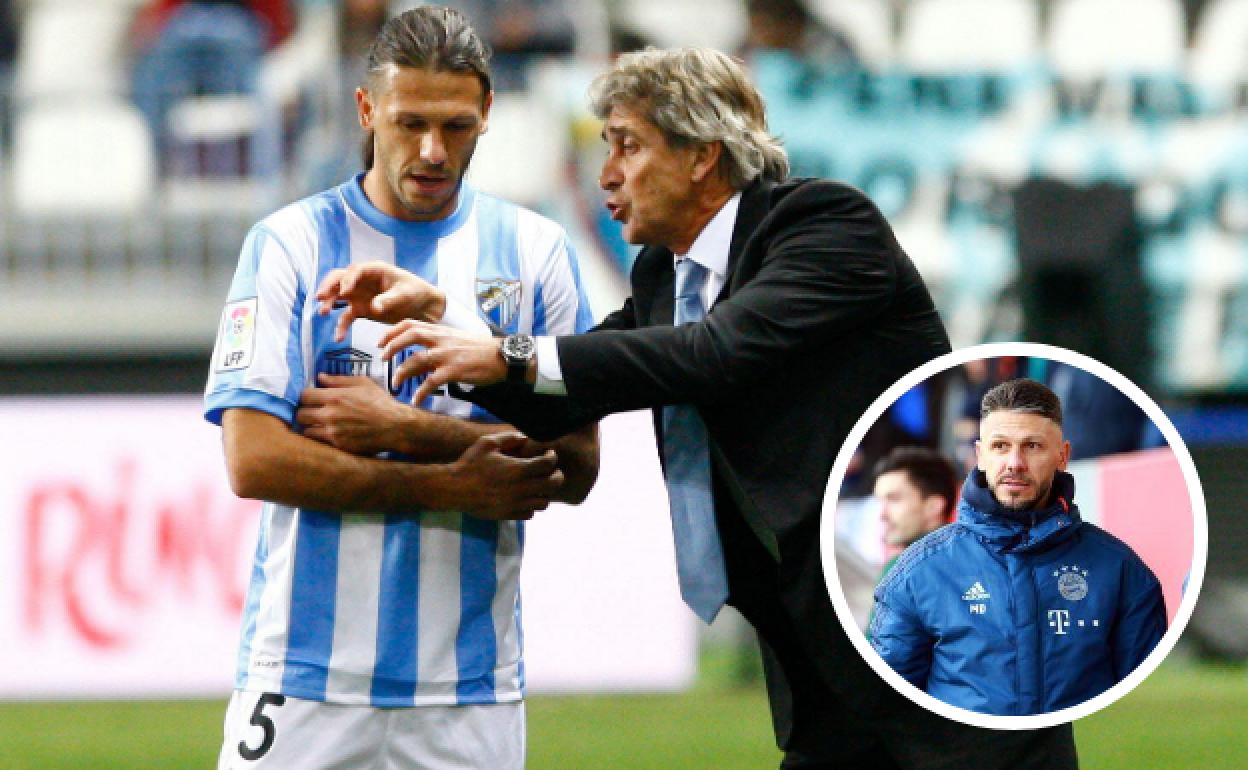 Demichelis confía en ser algún día entrenador del Málaga y seguir los pasos de Pellegrini