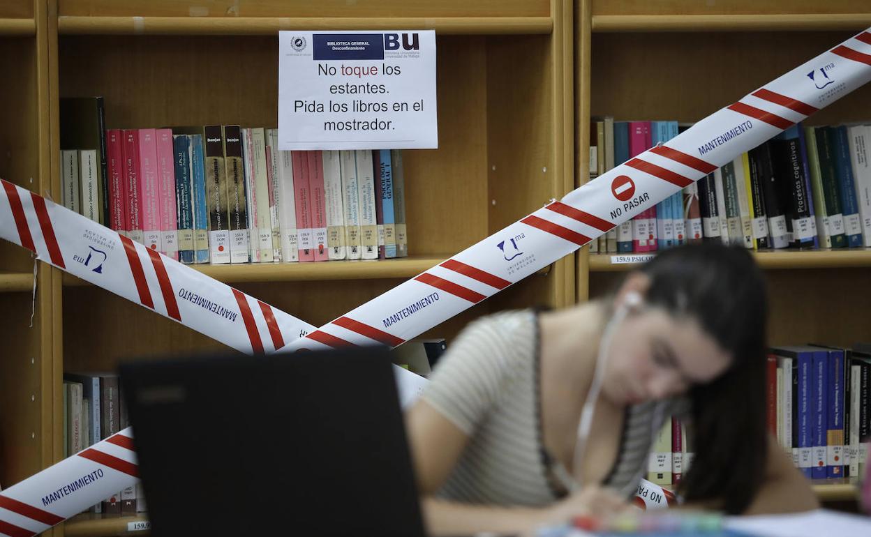 «Como en una biblioteca no se estudia en casa; aquí te puedes concentrar mucho mejor»