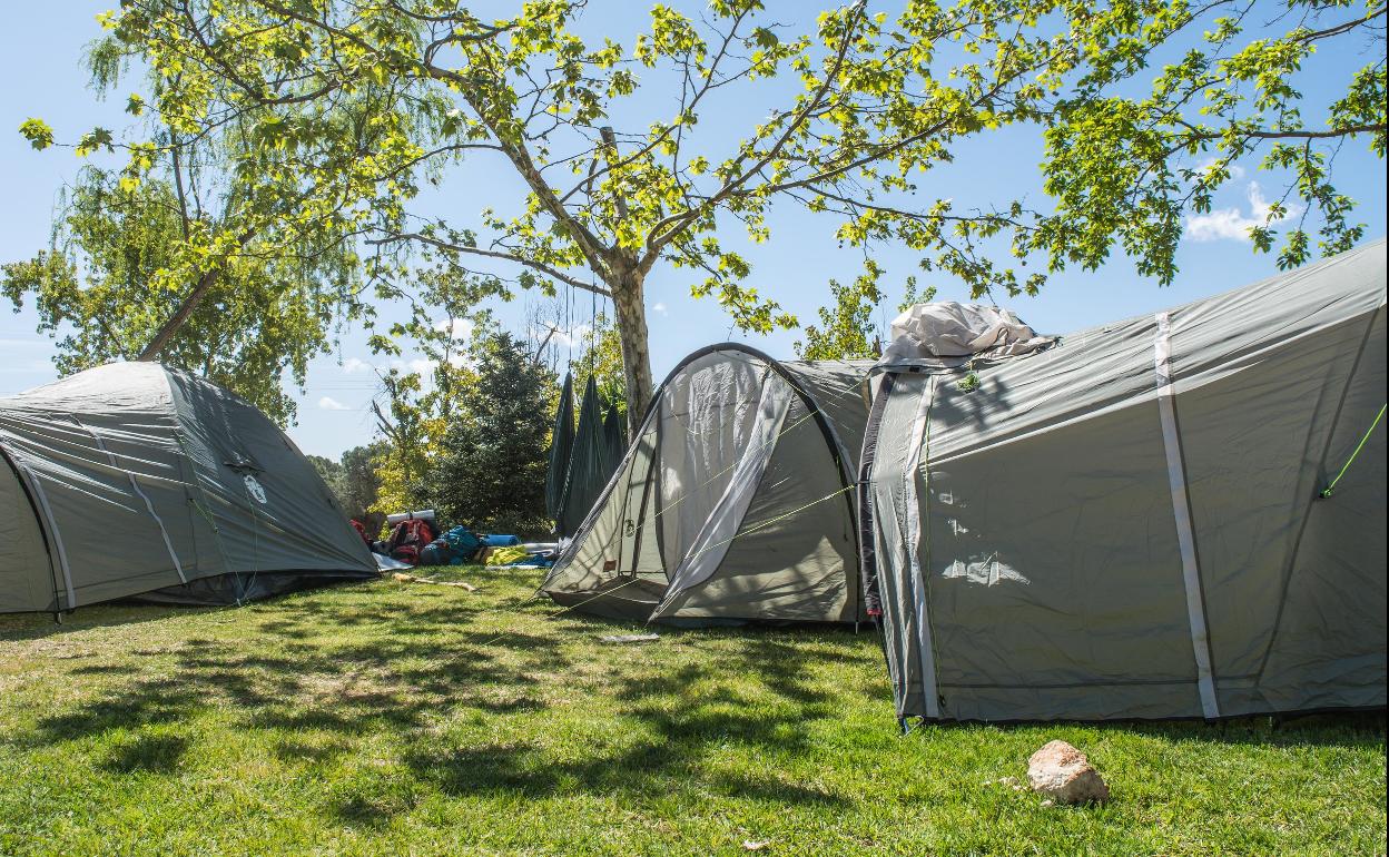 Camping Sierra de las Nieves.