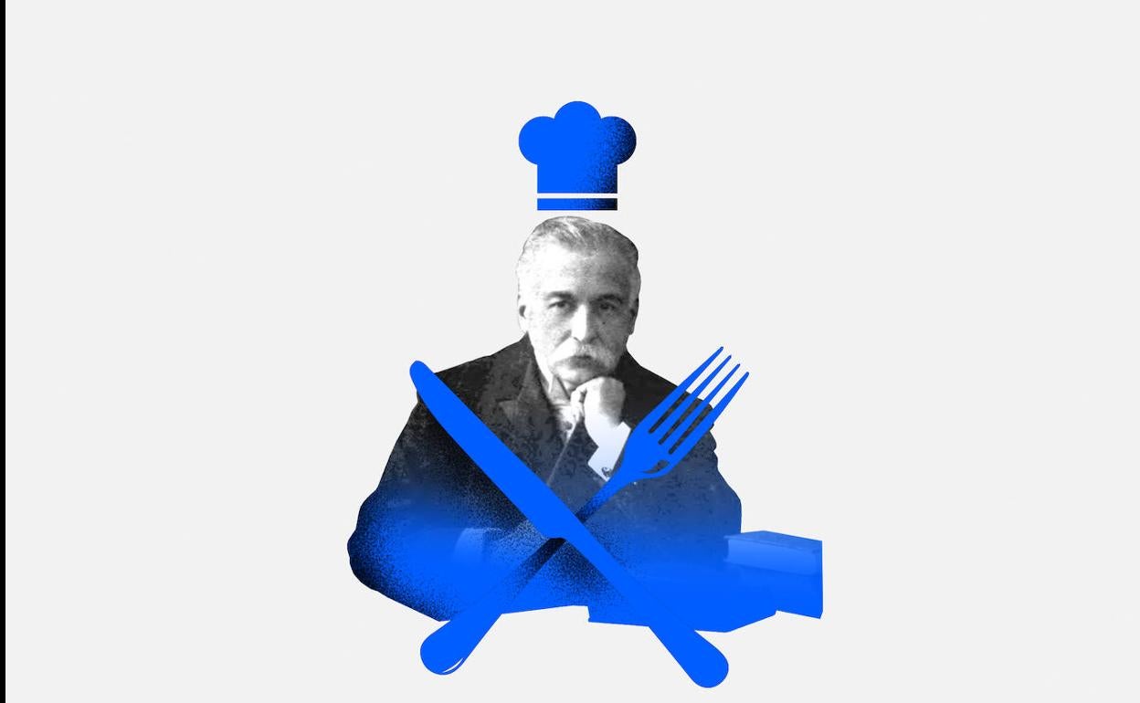 Escoffier cruza la frontera