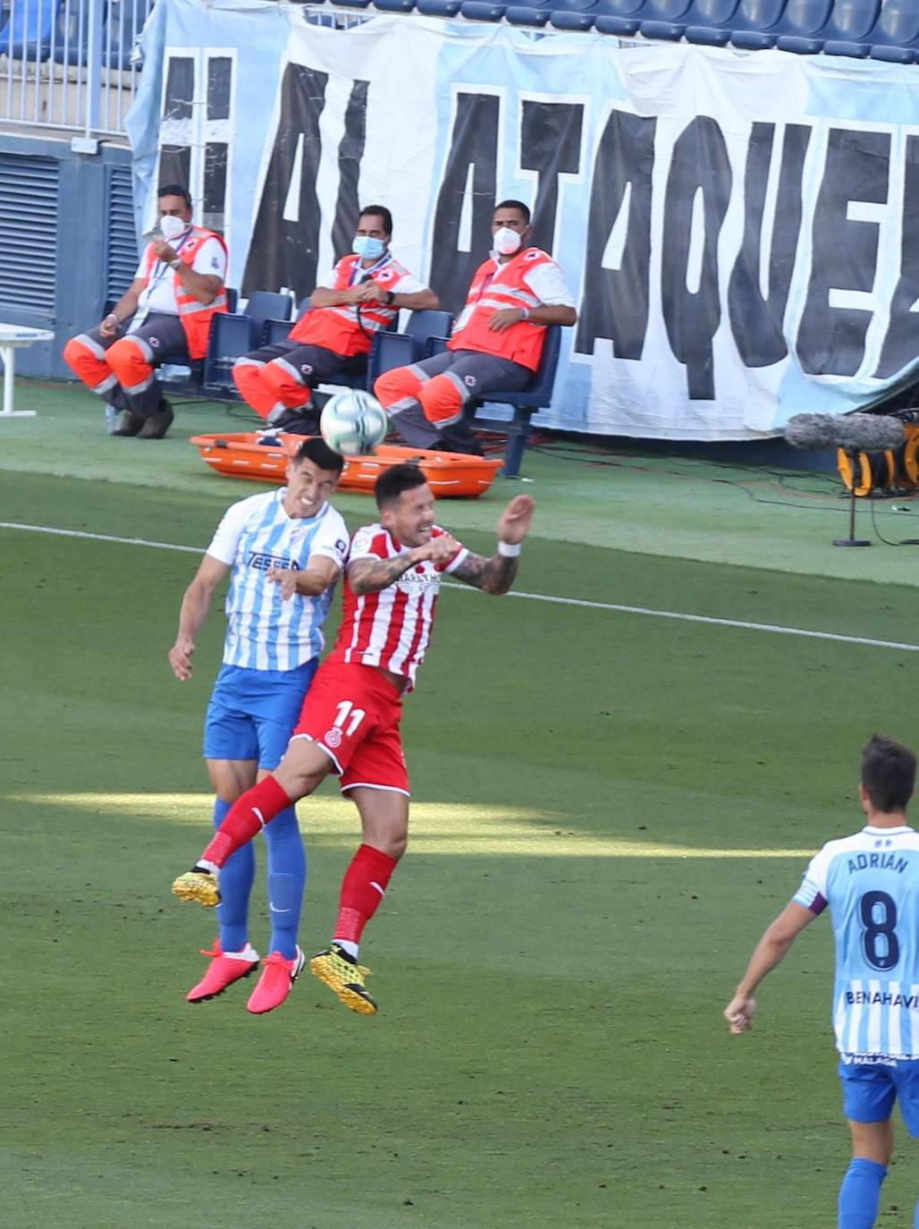 El Málaga gana al Girona (2-0).