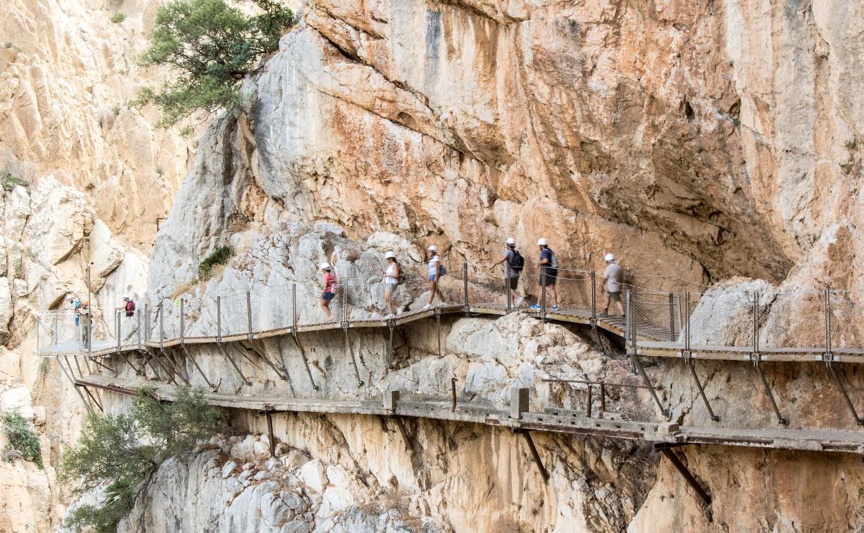 Imagen de archivo del Caminito del Rey.