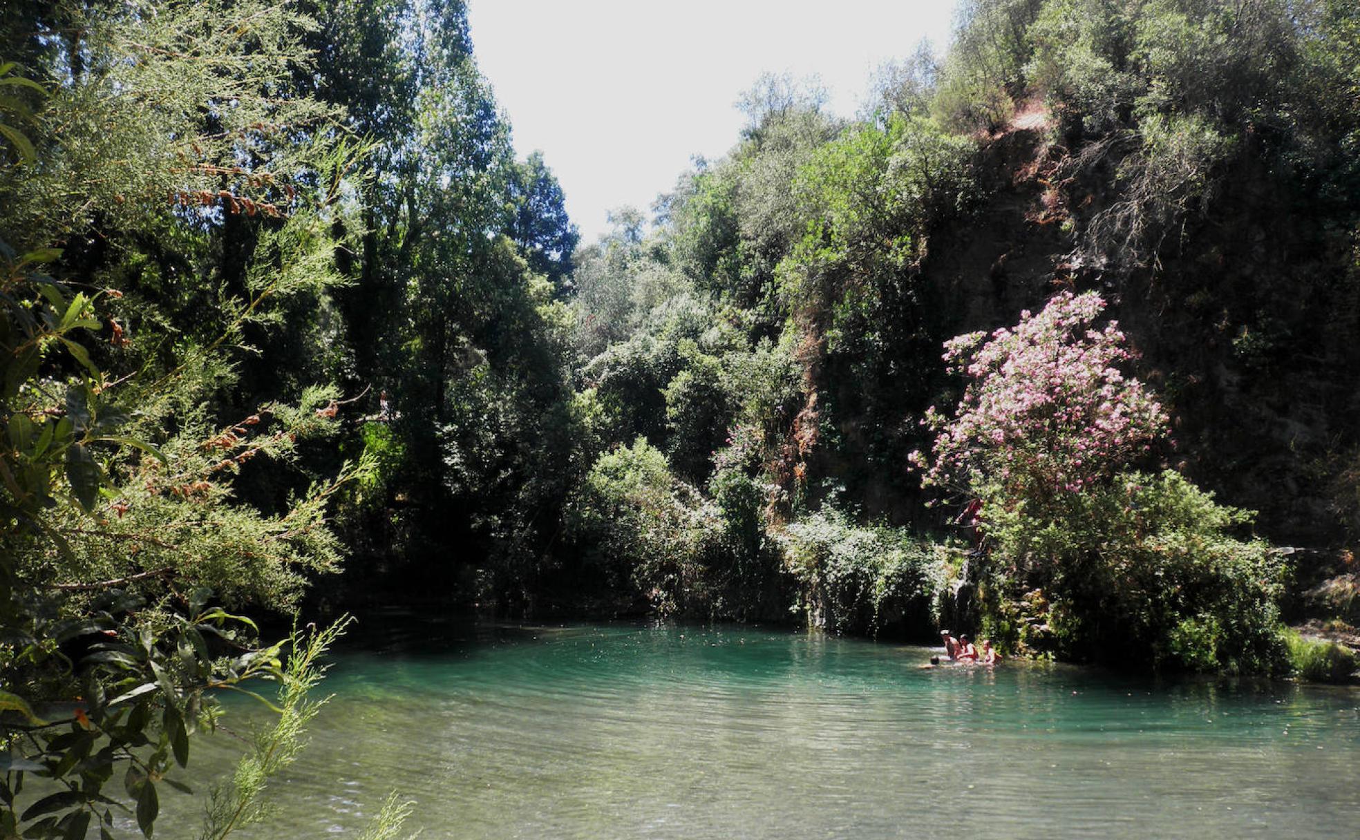 El conocido como Charco Redondo se encuentra muy cerca del Puente de San Juan.