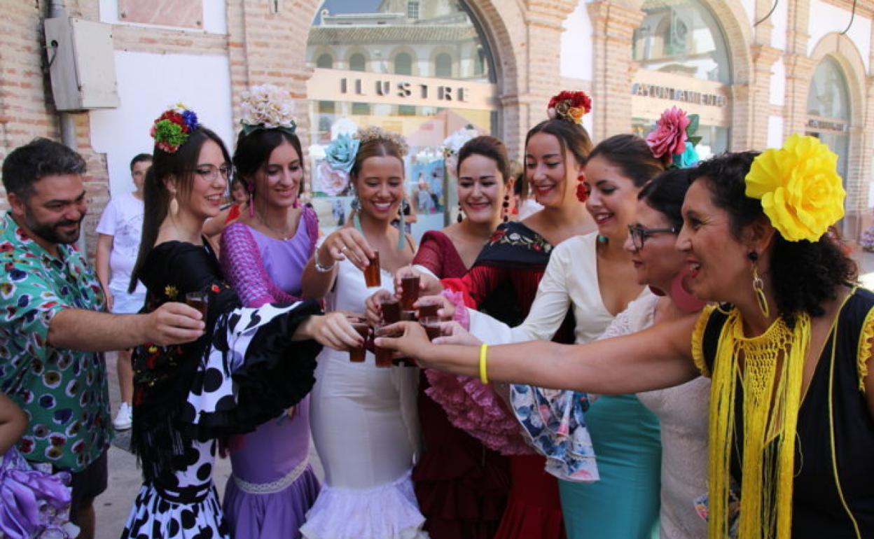 Imagen de archivo de la feria de Archidona.