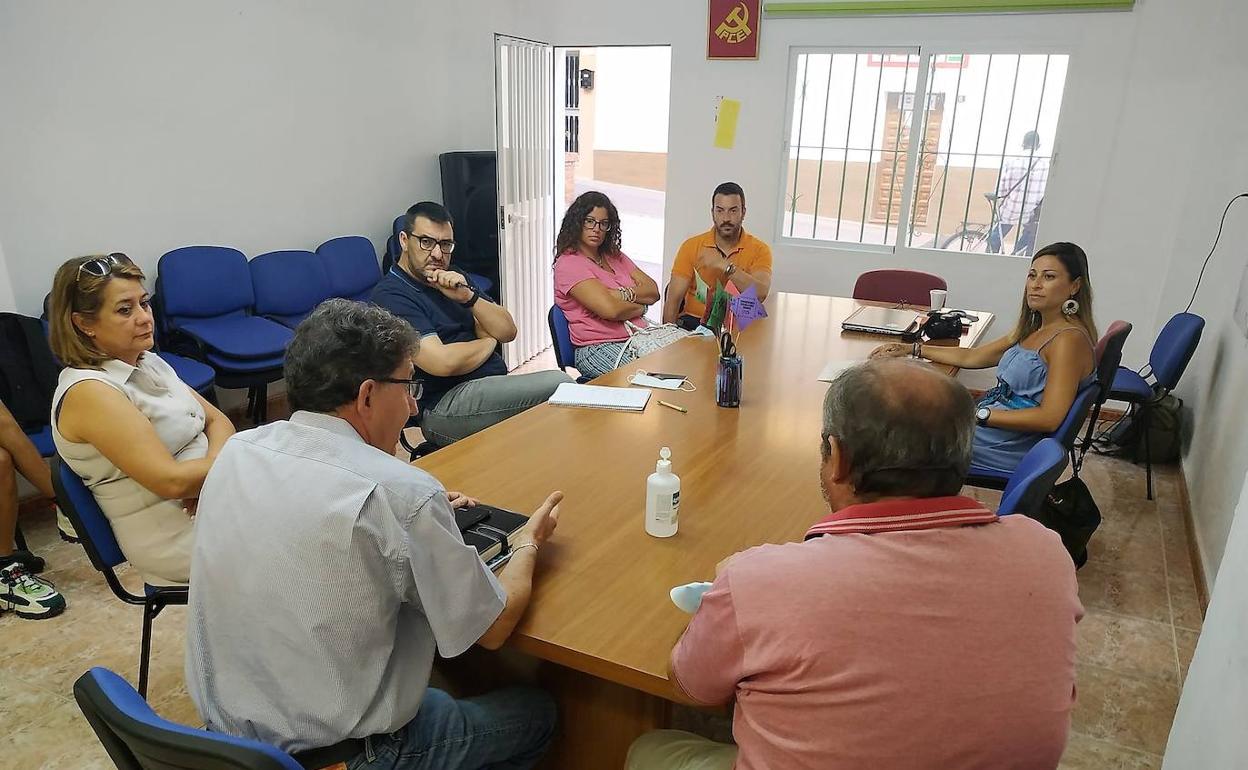 Reunión de IU con el comité de empresa del hotel 