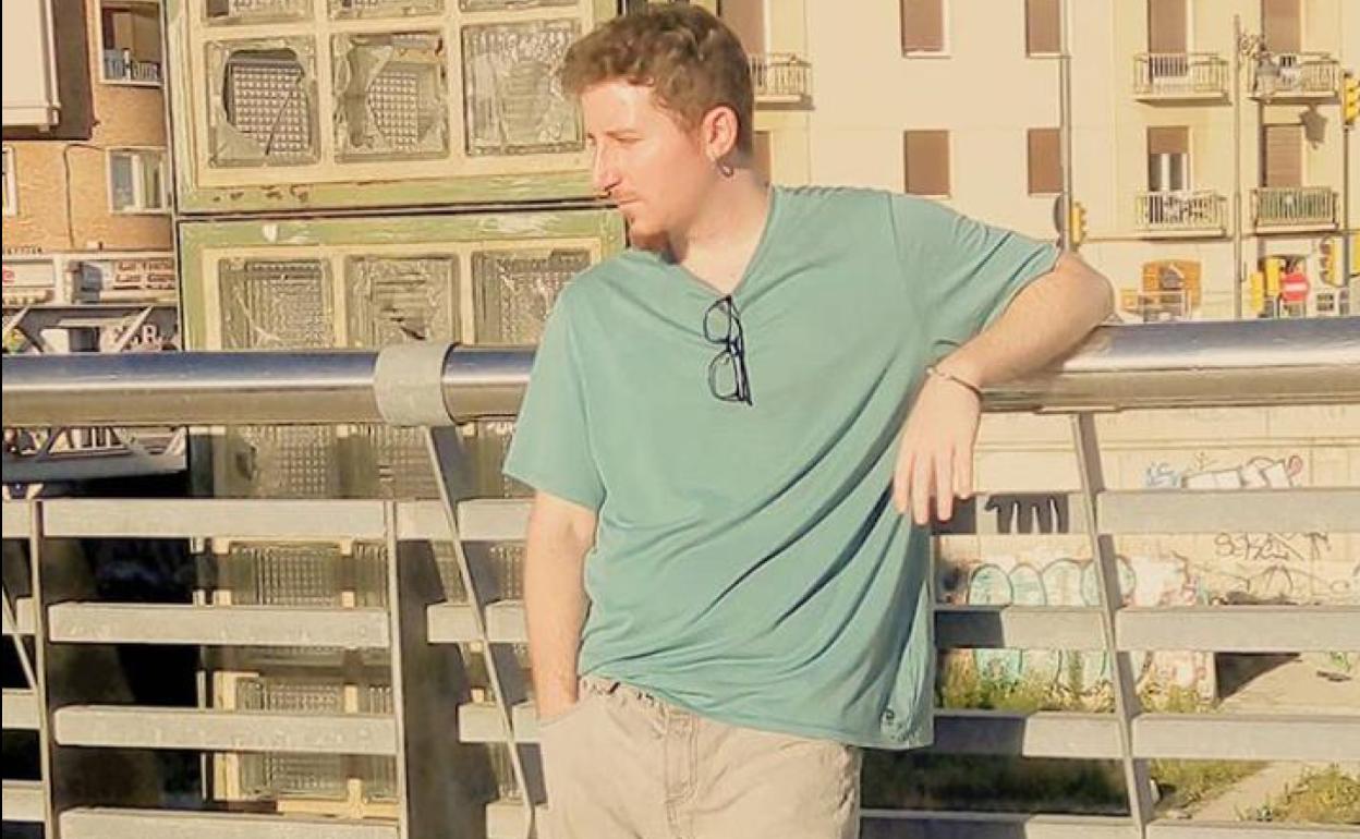 El poeta malagueño Antonio Díaz Mola. 