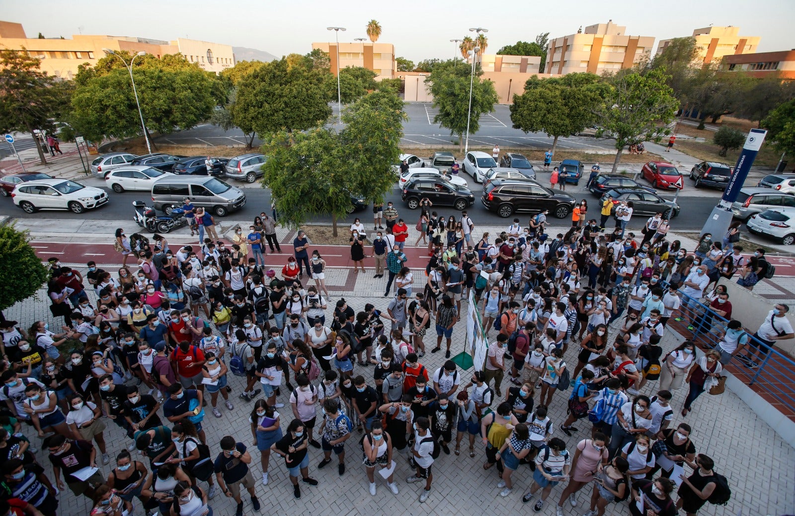 Bajo un exigente protocolo anti-Covid, hoy inician las pruebas para acceder a la universidad 9.100 alumnos, una cifra histórica 