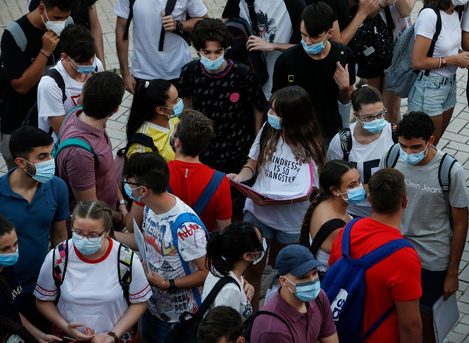 Bajo un exigente protocolo anti-Covid, hoy inician las pruebas para acceder a la universidad 9.100 alumnos, una cifra histórica 