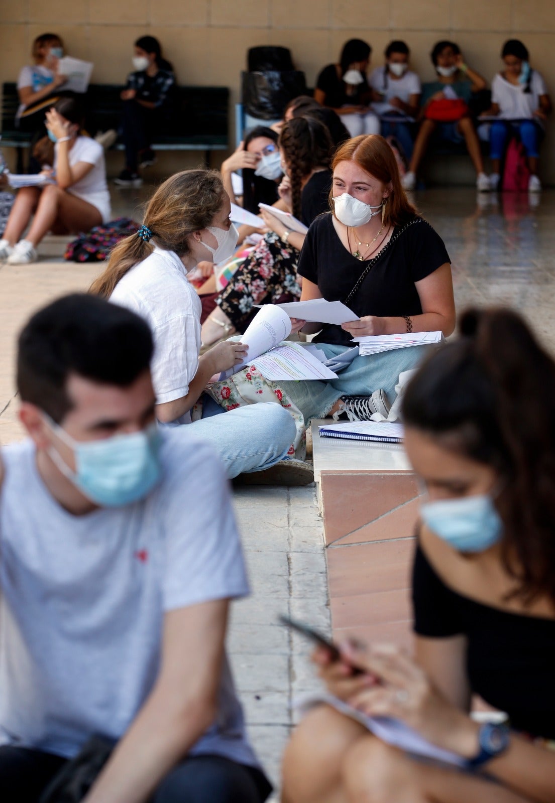 Bajo un exigente protocolo anti-Covid, hoy inician las pruebas para acceder a la universidad 9.100 alumnos, una cifra histórica 