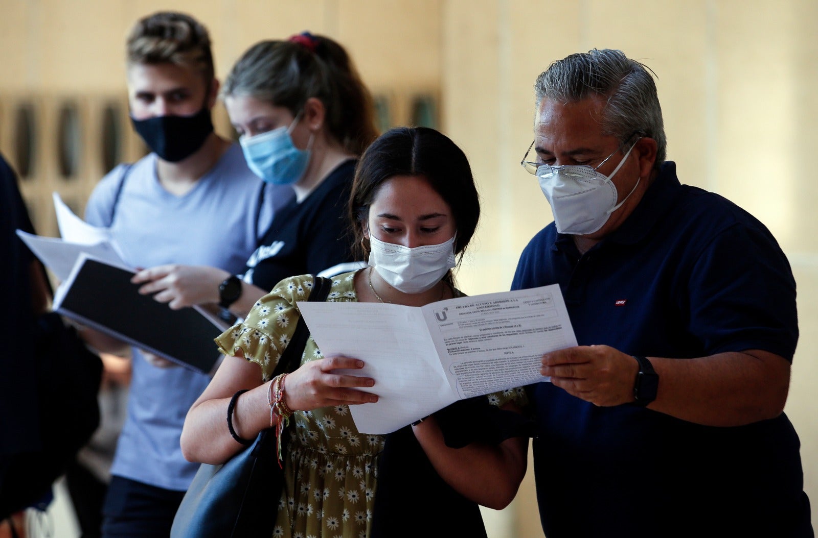 Bajo un exigente protocolo anti-Covid, hoy inician las pruebas para acceder a la universidad 9.100 alumnos, una cifra histórica 